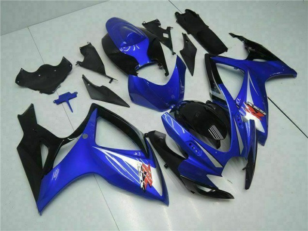 Cheapest 2006-2007 Blue Suzuki GSXR 600/750 Bike Fairings