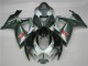 Cheapest 2006-2007 Silver Black Suzuki GSXR 600/750 Motorcycle Fairings Kits