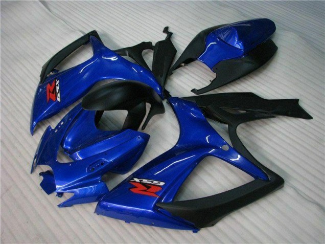 Cheapest 2006-2007 Blue Suzuki GSXR 600/750 Moto Fairings & Bodywork