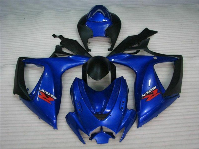 Cheapest 2006-2007 Blue Suzuki GSXR 600/750 Moto Fairings & Bodywork