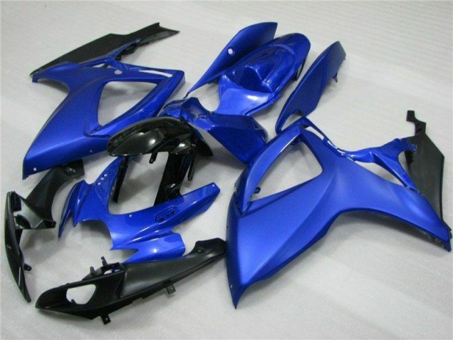 Cheapest 2006-2007 Blue Black Suzuki GSXR 600/750 Full Replacement Fairings & Bodywork