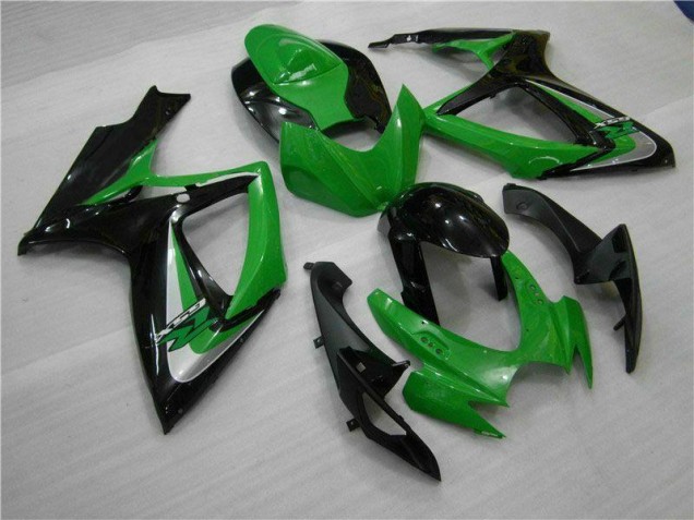 Cheapest 2006-2007 Green Suzuki GSXR 600/750 Motorbike Fairings