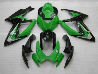 Cheapest 2006-2007 Green Suzuki GSXR 600/750 Motorbike Fairings