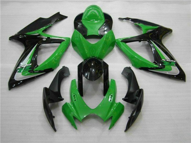 Cheapest 2006-2007 Green Suzuki GSXR 600/750 Motorbike Fairings