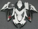 Cheapest 2006-2007 White Suzuki GSXR 600/750 Motorcycle Fairing Kits