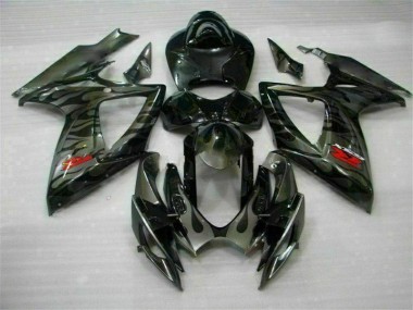 Cheapest 2006-2007 Black Suzuki GSXR 600/750 Motorbike Fairing