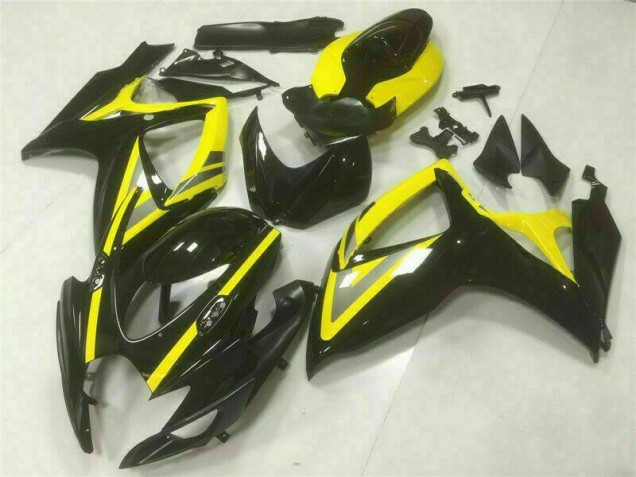Cheapest 2006-2007 Black Suzuki GSXR 600/750 Bike Fairings
