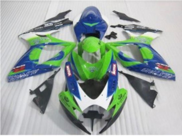 Cheapest 2006-2007 Blue Green Suzuki GSXR 600/750 Motor Fairings
