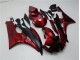 Cheapest 2006-2007 Red Black Yamaha YZF R6 Bike Fairings