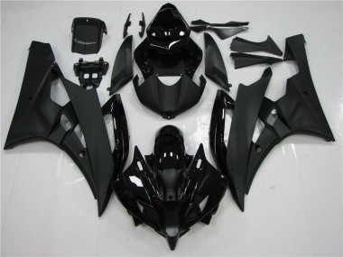 Cheapest 2006-2007 Black Yamaha YZF R6 Motorcycle Bodywork