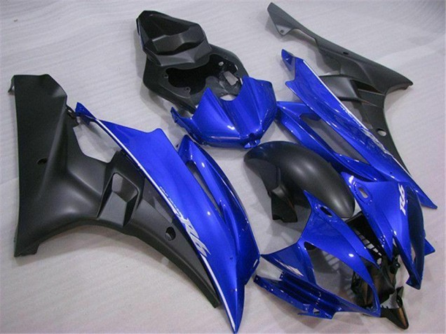 Cheapest 2006-2007 Blue Black Yamaha YZF R6 Motor Fairings