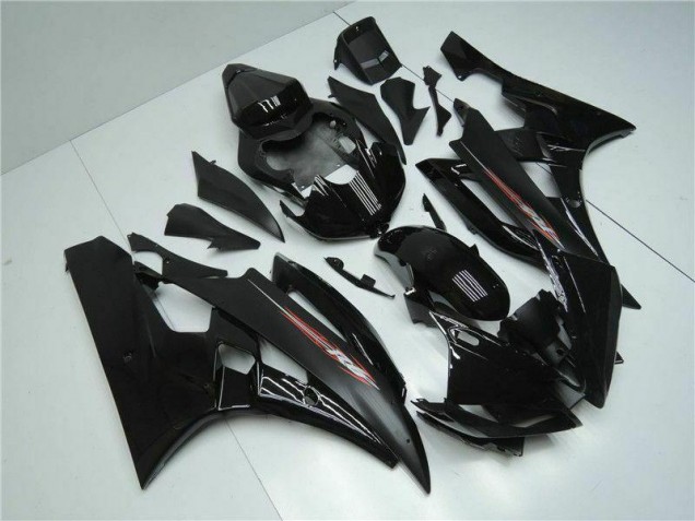 Cheapest 2006-2007 Black Yamaha YZF R6 Motorbike Fairings Cheapest 2006-2007 Black Yamaha YZF R6 Motorbike Fairings
