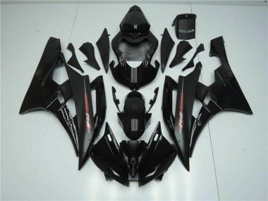 Cheapest 2006-2007 Black Yamaha YZF R6 Motorbike Fairings