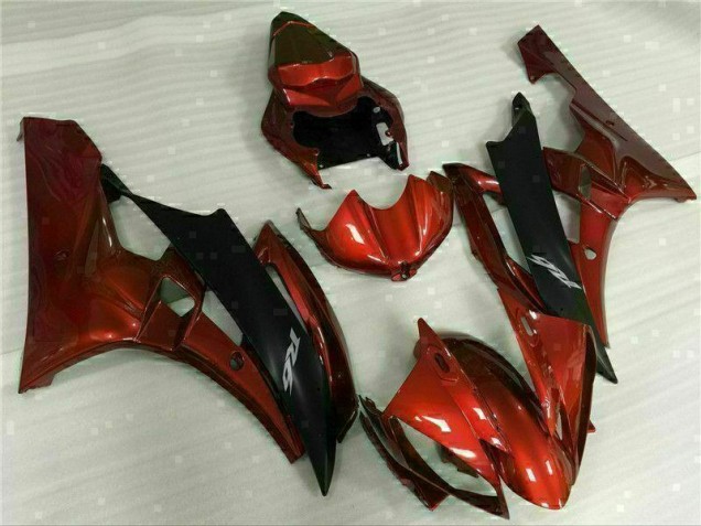 Cheapest 2006-2007 Red Yamaha YZF R6 Replacement Motorcycle Fairings