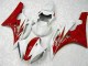 Cheapest 2006-2007 Red White Yamaha YZF R6 Motorcycle Bodywork