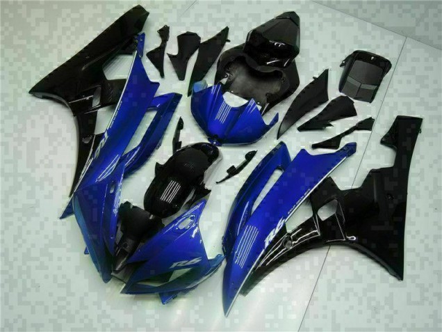 Cheapest 2006-2007 Blue Black Yamaha YZF R6 Motorcycle Replacement Fairings