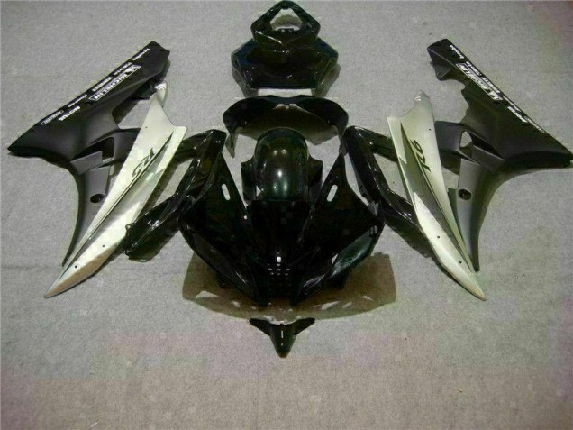 Cheapest 2006-2007 Silver Black Yamaha YZF R6 Motor Fairings