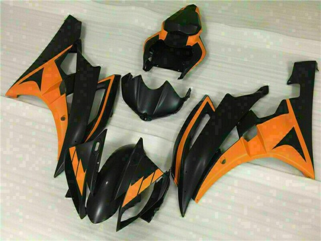 Cheapest 2006-2007 Yellow Yamaha YZF R6 Motorcycle Fairings Kit