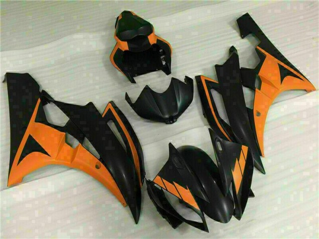 Cheapest 2006-2007 Yellow Yamaha YZF R6 Motorcycle Fairings Kit