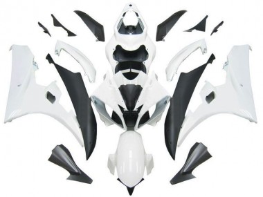 Cheapest 2006-2007 White Black Yamaha YZF R6 Motorcycle Fairings
