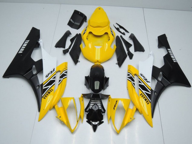 Cheapest 2006-2007 Yellow OEM Style Yamaha YZF R6 Motorcycle Fairings Kits
