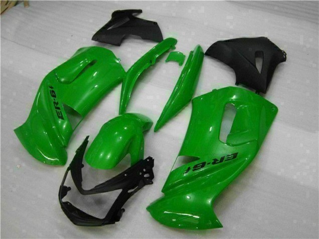 Cheapest 2006-2008 Green Kawasaki EX650 Motorcycle Fairing Kit