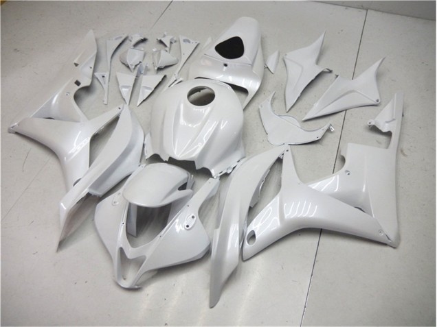 Cheapest 2007-2008 Pearl White Honda CBR600RR Motorbike Fairing