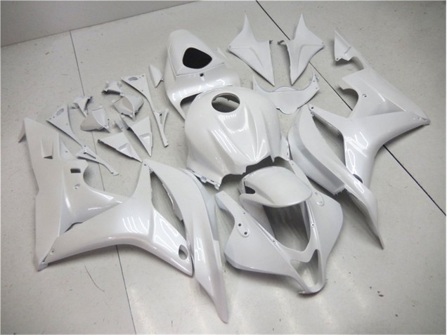 Cheapest 2007-2008 Pearl White Honda CBR600RR Motorbike Fairing