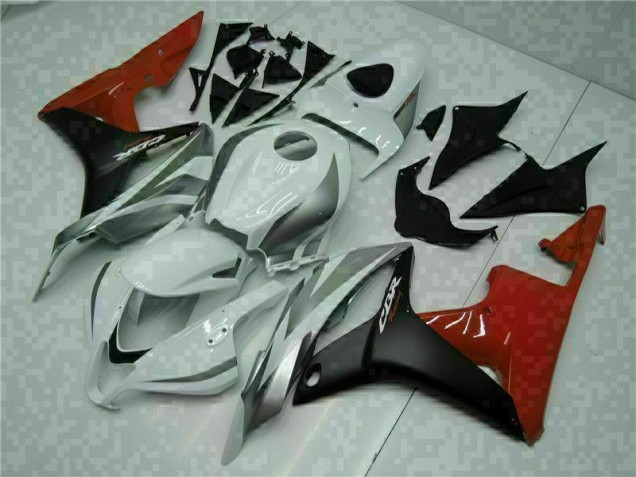 Cheapest 2007-2008 White Black Red Honda CBR600RR Bike Fairings