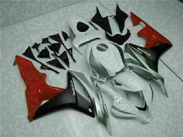 Cheapest 2007-2008 White Black Red Honda CBR600RR Bike Fairings