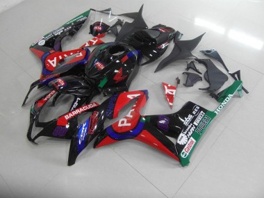 Cheapest 2007-2008 Black Red Pata Honda CBR600RR Motorcycle Fairings Kits
