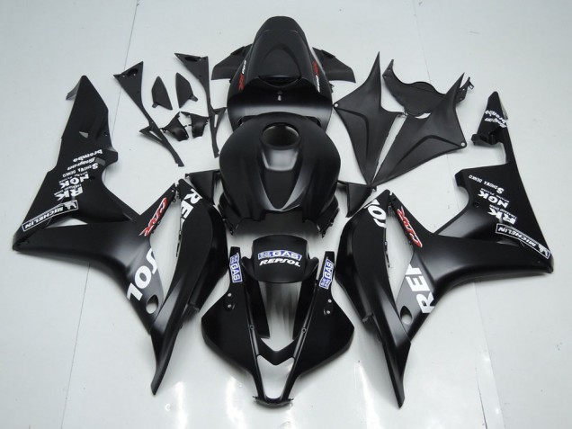 Cheapest 2007-2008 Matte Black Repsol Honda CBR600RR Motorcyle Fairings Cheapest 2007-2008 Matte Black Repsol Honda CBR600RR Motorcyle Fairings