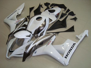 Cheapest 2007-2008 White Silver Honda CBR600RR Motorcycle Fairing Kits