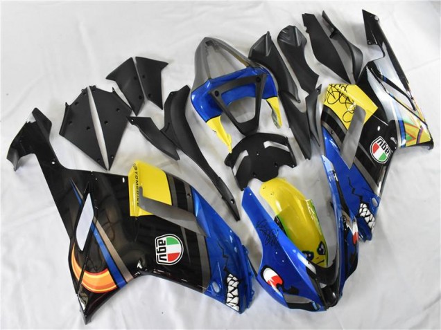 Cheapest 2007-2008 Blue Shark Kawasaki ZX6R Replacement Motorcycle Fairings Cheapest 2007-2008 Blue Shark Kawasaki ZX6R Replacement Motorcycle Fairings