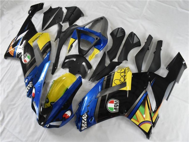 Cheapest 2007-2008 Blue Shark Kawasaki ZX6R Replacement Motorcycle Fairings Cheapest 2007-2008 Blue Shark Kawasaki ZX6R Replacement Motorcycle Fairings