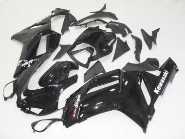 Cheapest 2007-2008 Glossy Black Kawasaki ZX6R Motorcycle Bodywork & Bodywork