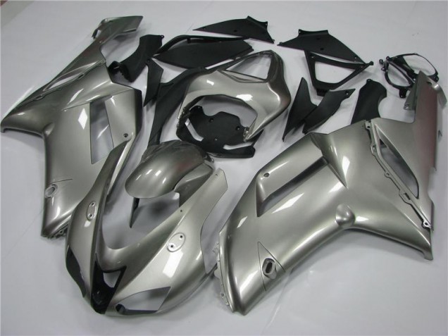 Cheapest 2007-2008 Grey Kawasaki ZX6R Moto Fairings