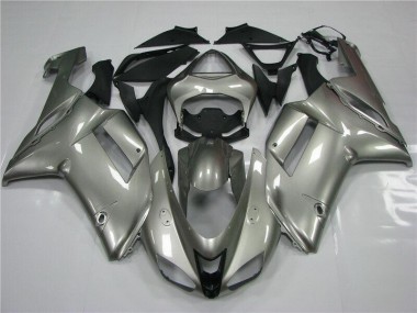 Cheapest 2007-2008 Grey Kawasaki ZX6R Moto Fairings
