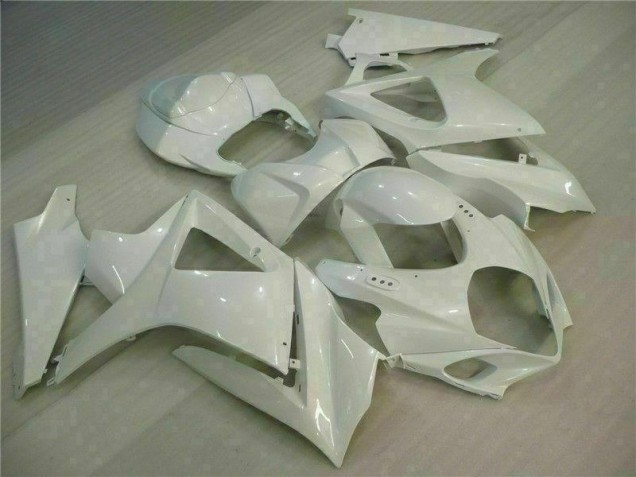 Cheapest 2007-2008 White Suzuki GSXR 1000 K7 Motorcycle Fairing