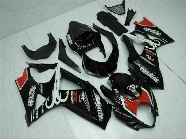 Cheapest 2007-2008 Black Suzuki GSXR 1000 K7 Bike Fairing