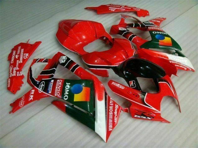 Cheapest 2007-2008 Red Suzuki GSXR 1000 K7 Replacement Motorcycle Fairings