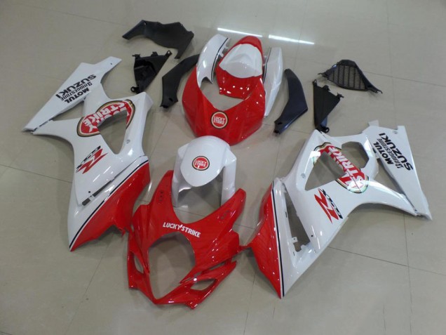 Cheapest 2007-2008 Lucky Strike Suzuki GSXR 1000 K7 Motorcylce Fairings
