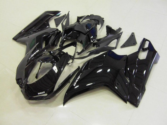 Cheapest 2007-2014 Glossy Black Ducati 848 1098 1198 Motorcycle Fairings Cheapest 2007-2014 Glossy Black Ducati 848 1098 1198 Motorcycle Fairings