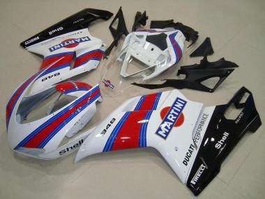 Cheapest 2007-2014 Martini Ducati 848 1098 1198 Motorcycle Fairing Kits