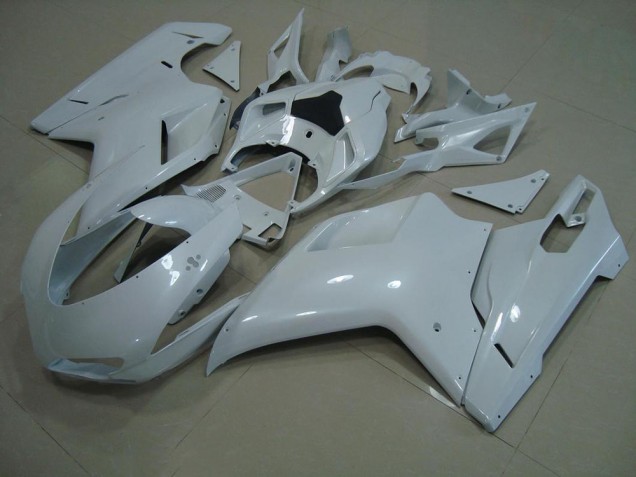 Cheapest 2007-2014 Glossy White Ducati 848 1098 1198 Moto Fairings Cheapest 2007-2014 Glossy White Ducati 848 1098 1198 Moto Fairings