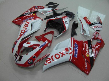Cheapest 2007-2014 OEM Style Xerox Ducati 848 1098 1198 Motorcycle Replacement Fairings