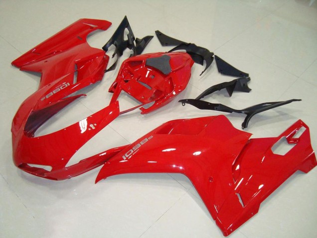 Cheapest 2007-2014 Red Original Ducati 848 1098 1198 Motorbike Fairing