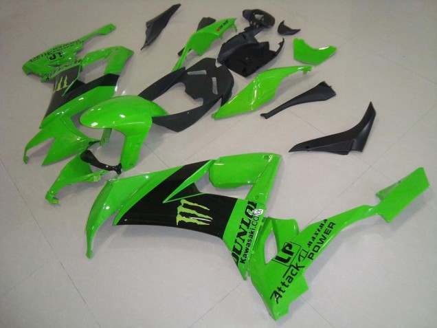 Cheapest 2008-2010 Green Monster Kawasaki ZX10R Motorbike Fairings