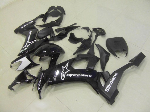 Cheapest 2008-2010 Black Silkolene Kawasaki ZX10R Bike Fairings Cheapest 2008-2010 Black Silkolene Kawasaki ZX10R Bike Fairings