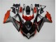 Cheapest 2008-2010 Black Orange Grey Suzuki GSXR 600/750 Motorbike Fairing Kits
